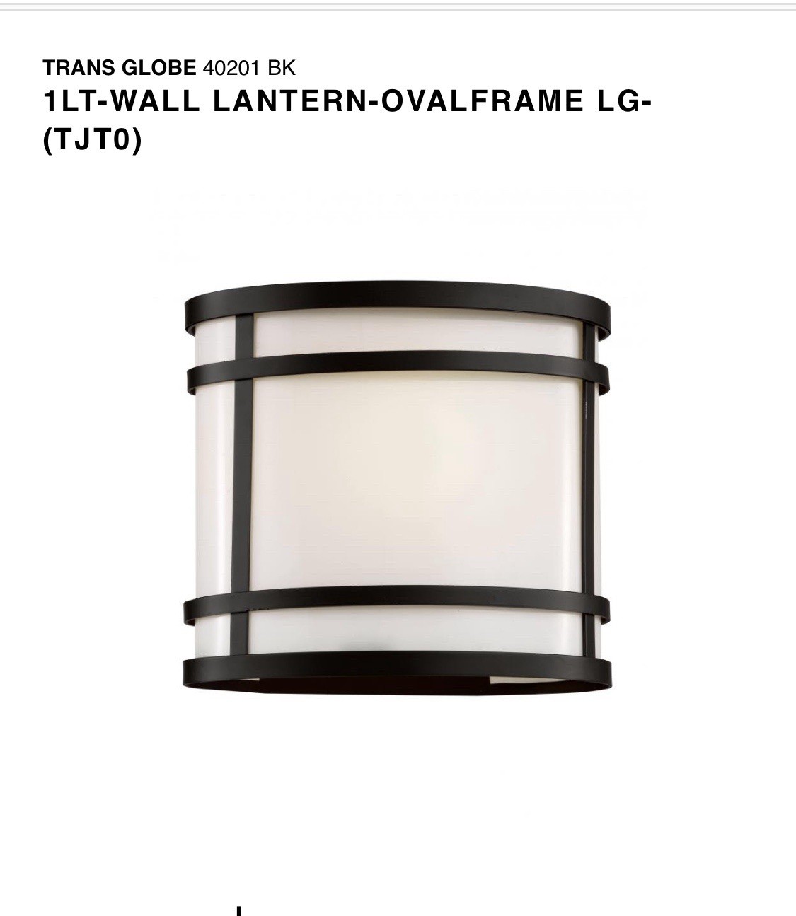 SILVER Trans Globe One Light Frosted Glass Silver Wall Light – 40201