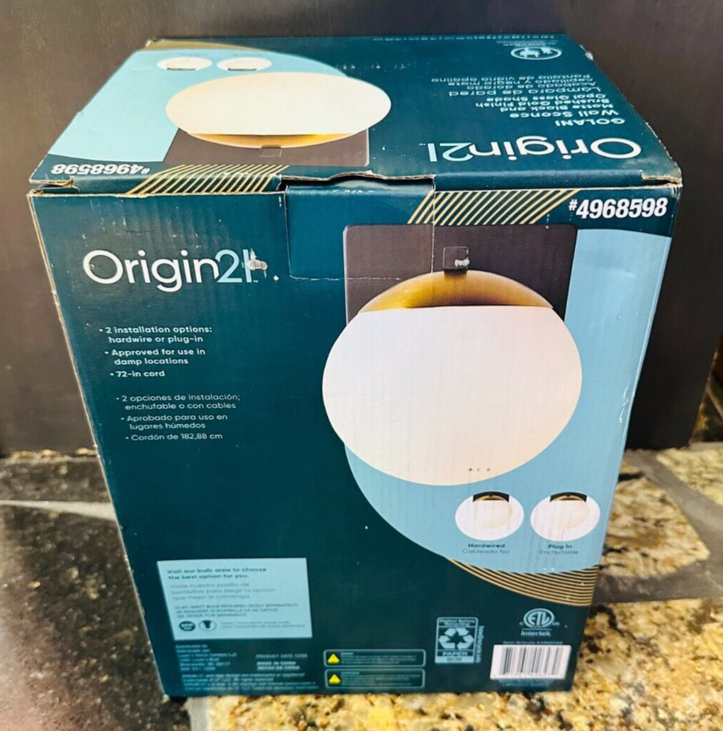 Origin 21 7.5-in Multiple Finishes & Colors Modern/Contemporary LED Wall Sconce