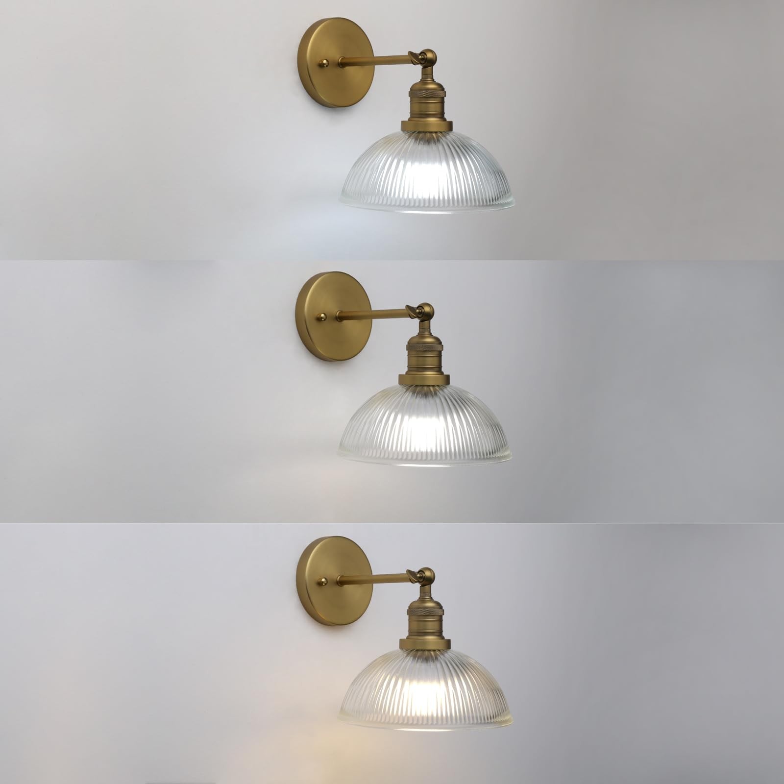 Pathson Battery Operated Wireless Wall Sconce, Rechargeable Modern Wall Vanit…