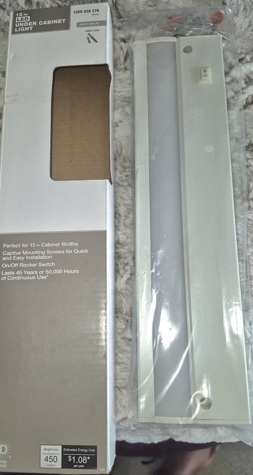 12″ LED Under Cabinet Light Fixture/ 1005 838 376