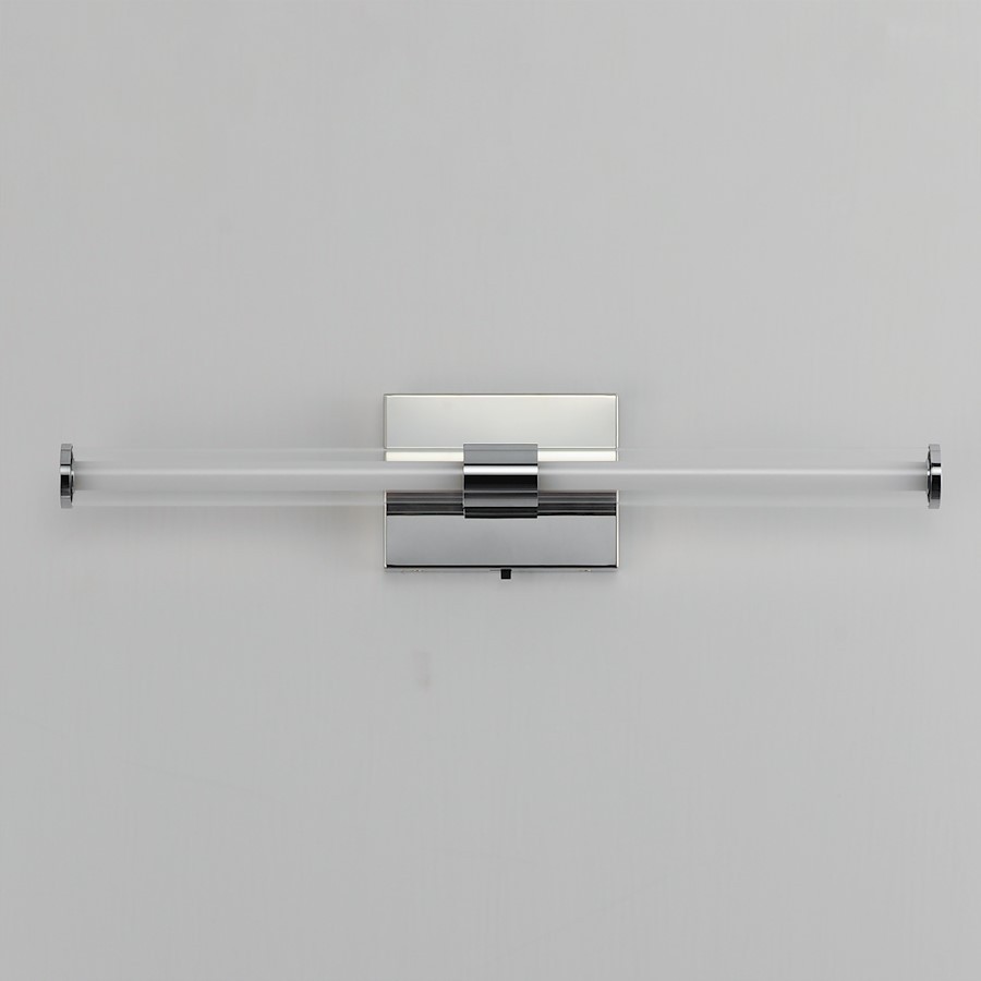 ET2 Lighting Fuse 1Lt 24″ LED Bath Vanity/CCT, Chrome/Clear/White – E23442-10PC