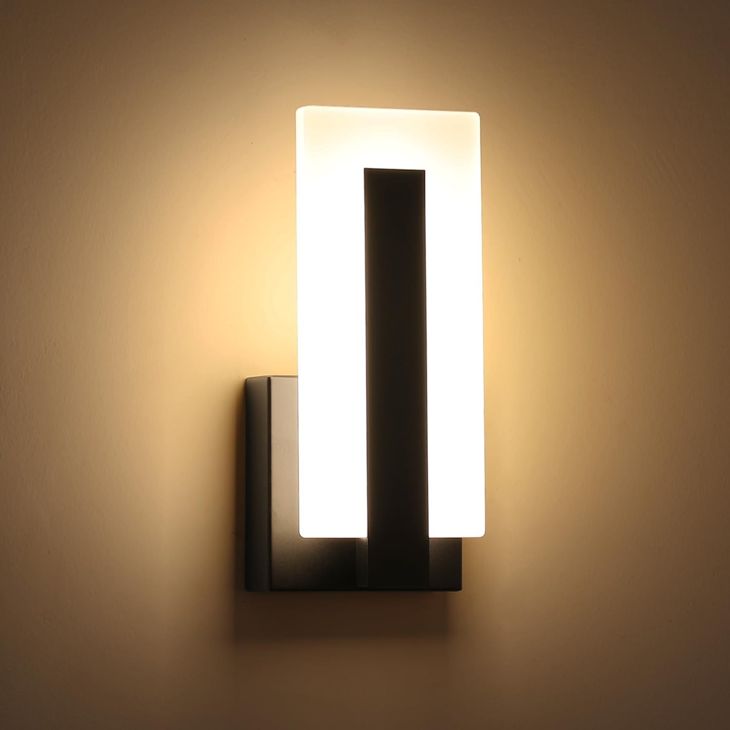 Hardwire Modern Wall Sconces with 7W Acrylic LED Wall Light Brightness Suitab