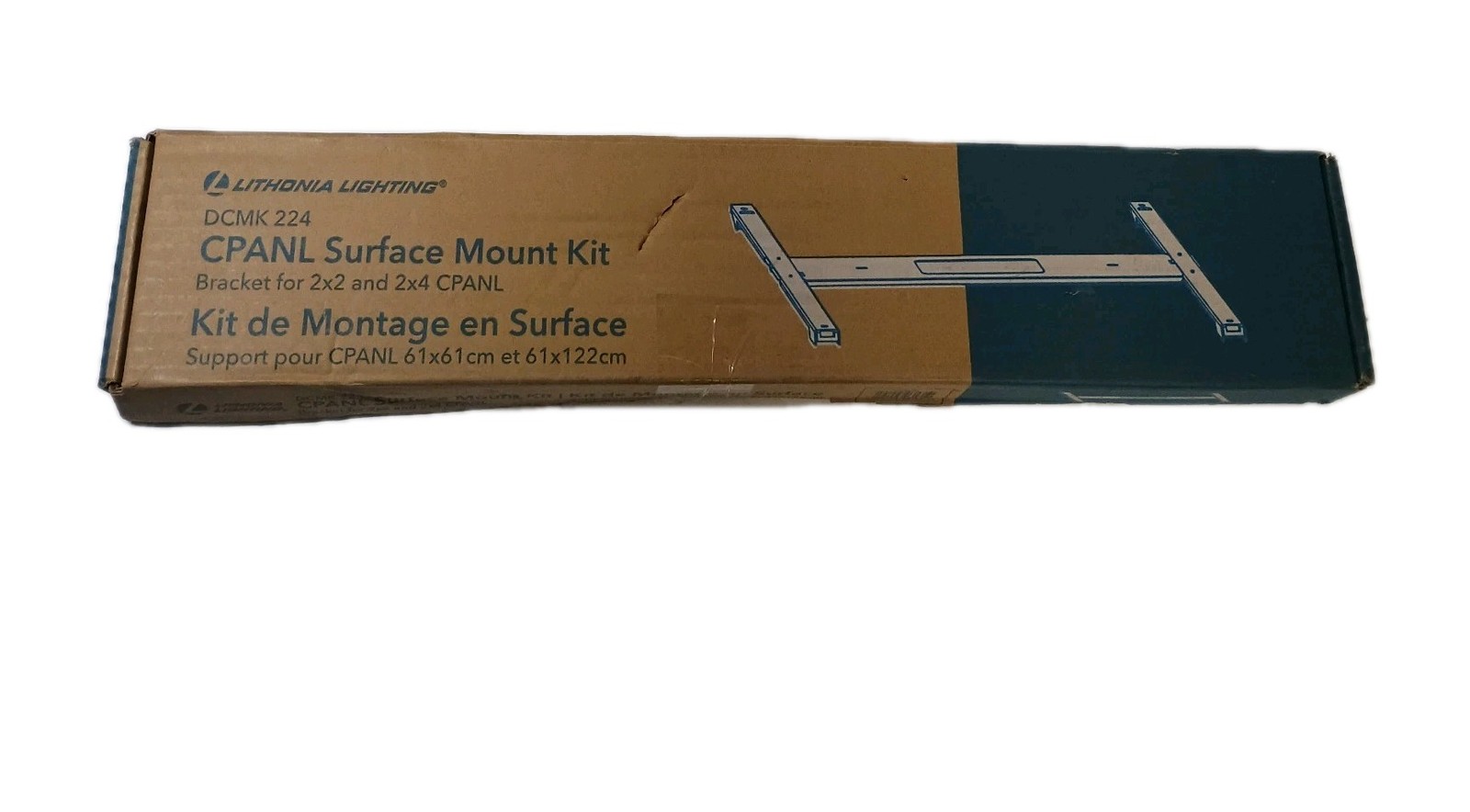 Lithonia Lighting DCMK 224 CPANL Surface Mount Kit Bracket For 2×2 2×4 CPANL