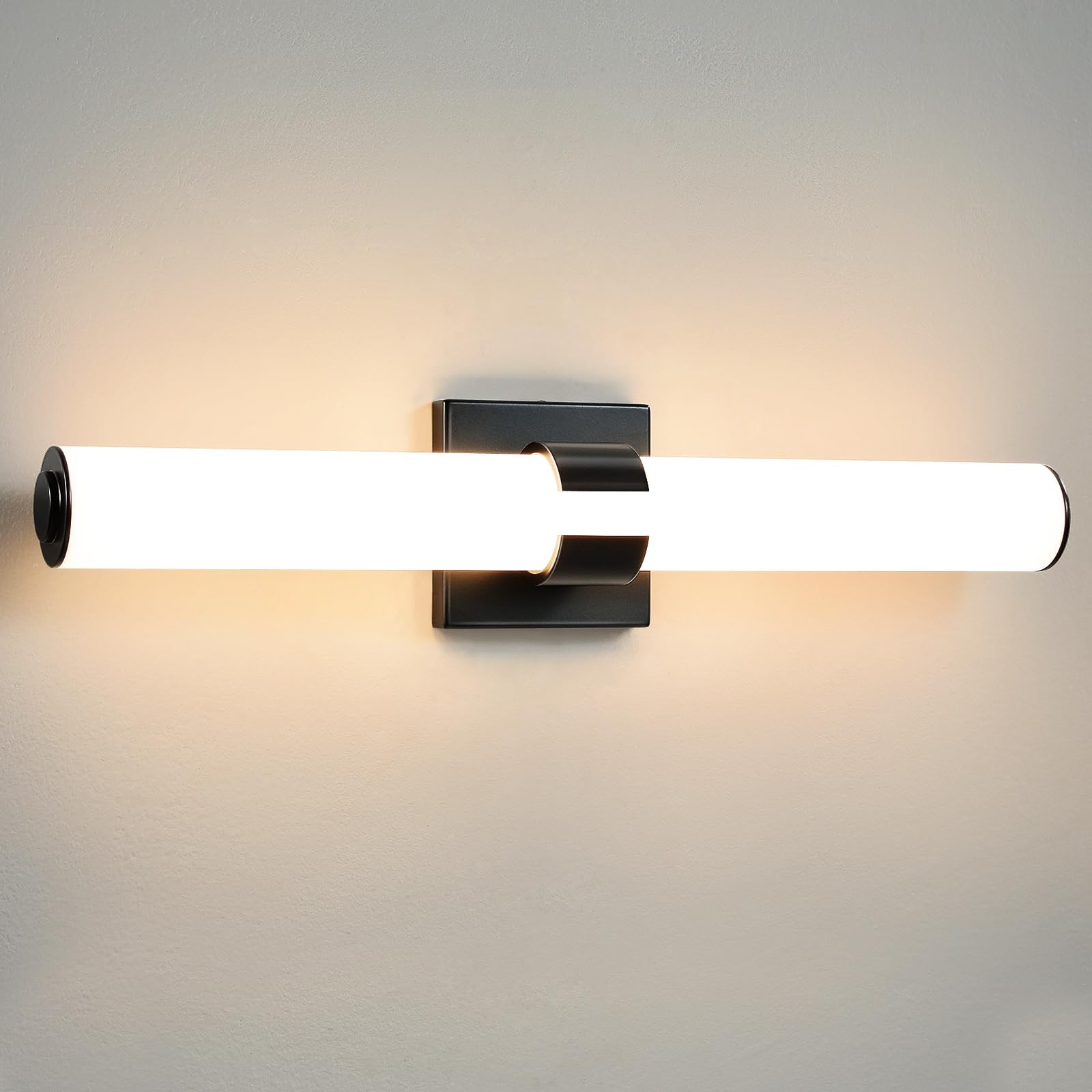 Black Vanity Lights for Bathroom, 22.8 Inch LED Vanity Light Modern Bathroom …