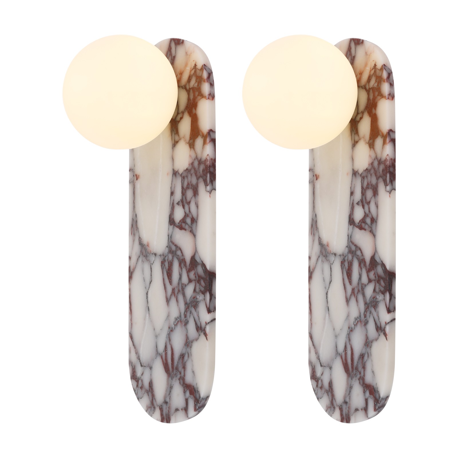 Natural Marble Wall Sconce G9 Indoor Wall Lamp Decor Light For Bedroom Hallway