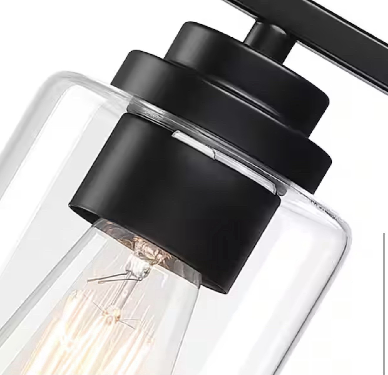 Dreams Idea 41975BK 2-Pack 1-Light Black Wall Sconce w/ Switch