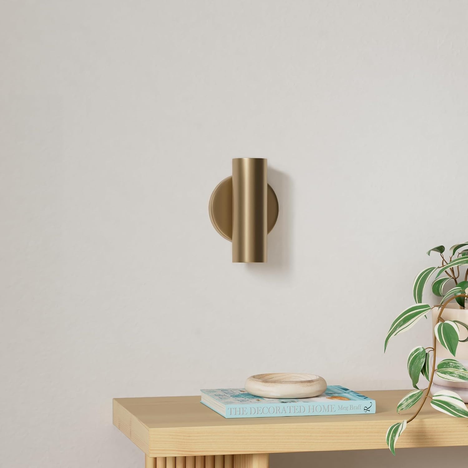1-Light Wall Sconce,Indoor Up and Down Wall Lamp,Brass Gold, Indoor Wall Lighti