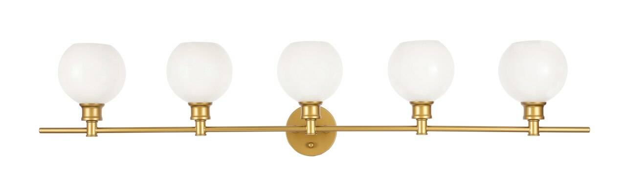 Wall Sconce Light Fixture Frosted Glass Shades Living Room Bedroom Bathroom 47″