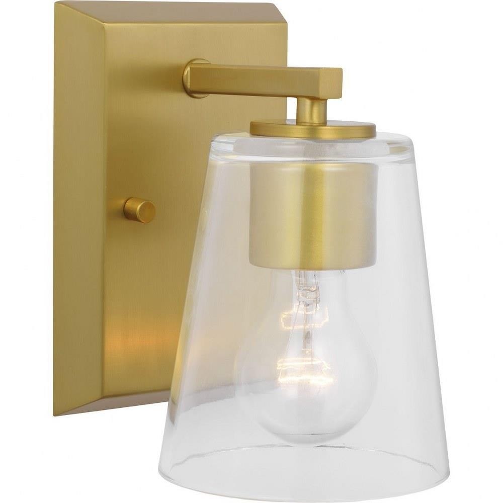 1 Light Bath Vanity In Contemporary Style-7.5 Inches Tall and 6.25 Inches