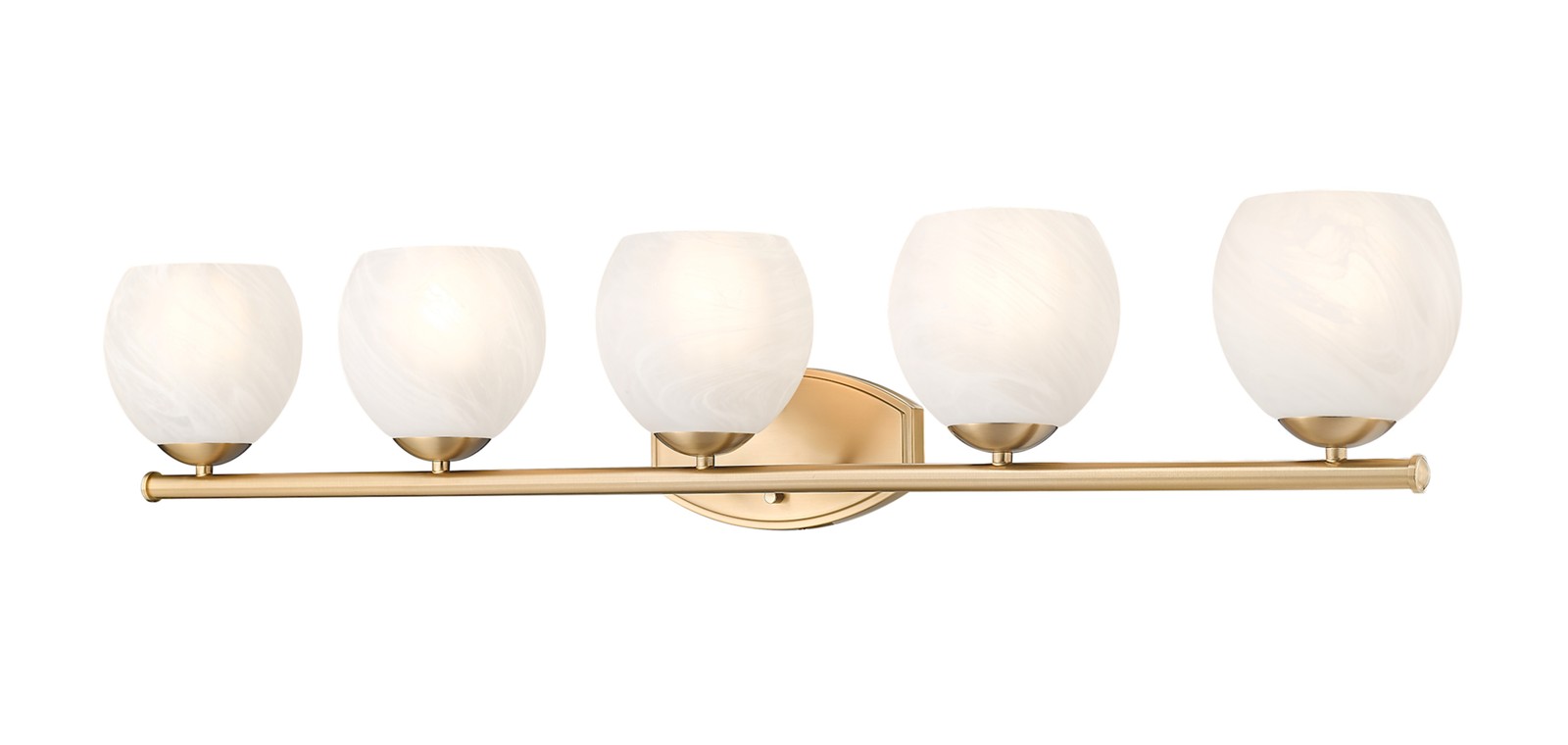 Z-Lite 1963-5V Colette 5 Light 42″W Vanity Light – Gold
