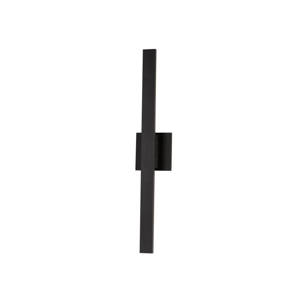 24 Inch 13W 2 LED Outdoor Wall Sconce-Black Finish – 174-BEL-4563332 – Bailey