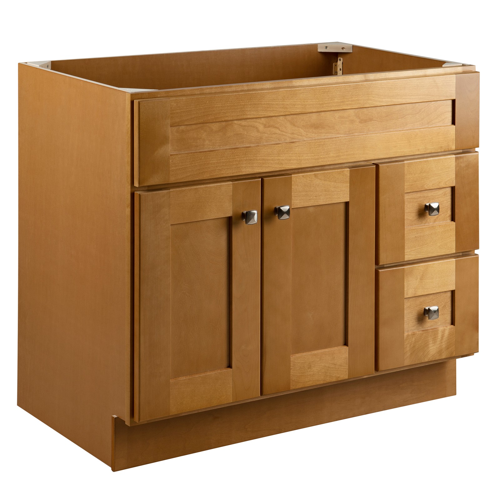 Brookings 36 Inch Shaker, Solid Wood, Fully Assembled, Modern Birch – Design