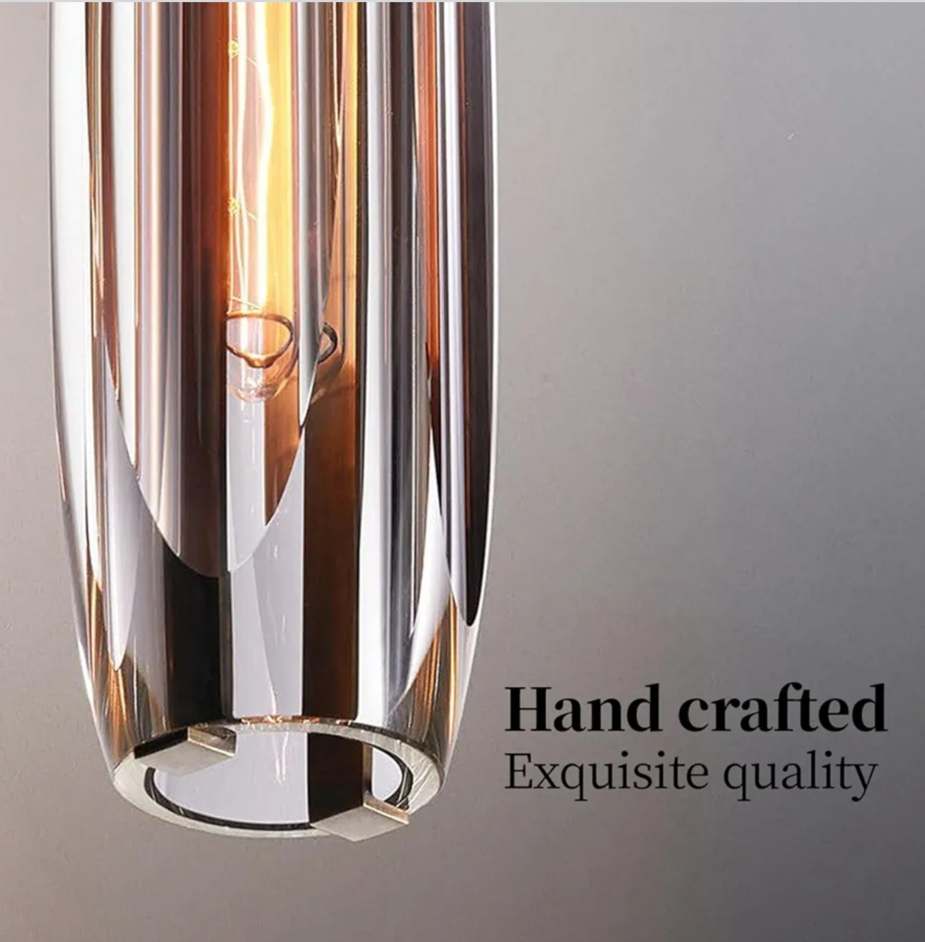 Set of 2 Modern Brass Crystal Wall Sconces Handmade for Bathroom Bedroom Living