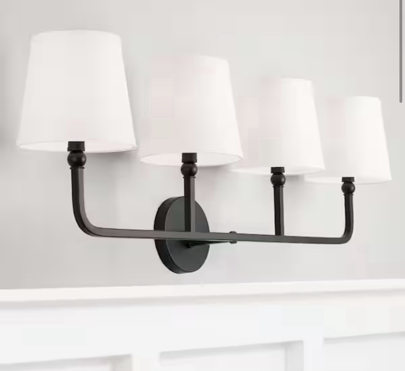 Capital Lighting 119341MB-674 – Bathroom Fixtures Indoor Lighting Black W/ Shade