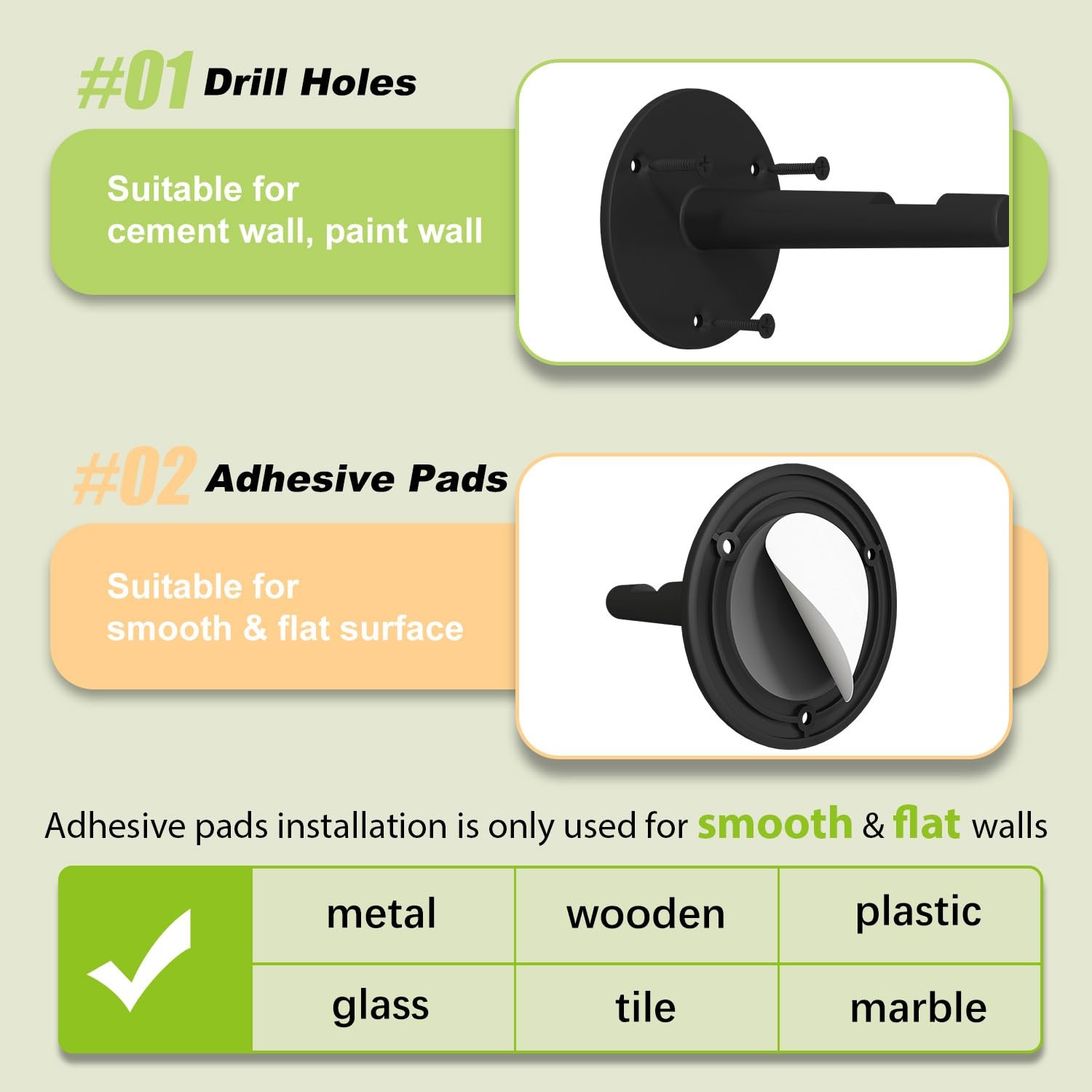Rechargeable Wall Sconce Frosted 5000 mAh Cordless Lamp Black RV 2 PCS
