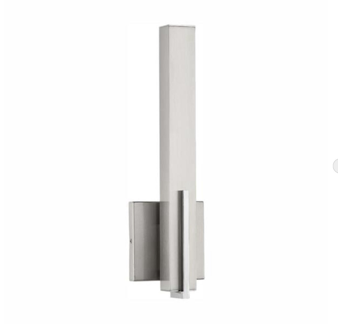 Progress Lighitng Planck 16-Watt Brushed Nickel Integrated LED Sconce