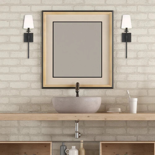 Kira Home Torche 20″ Wall Sconce/Wall Light + Linen Shade optional color