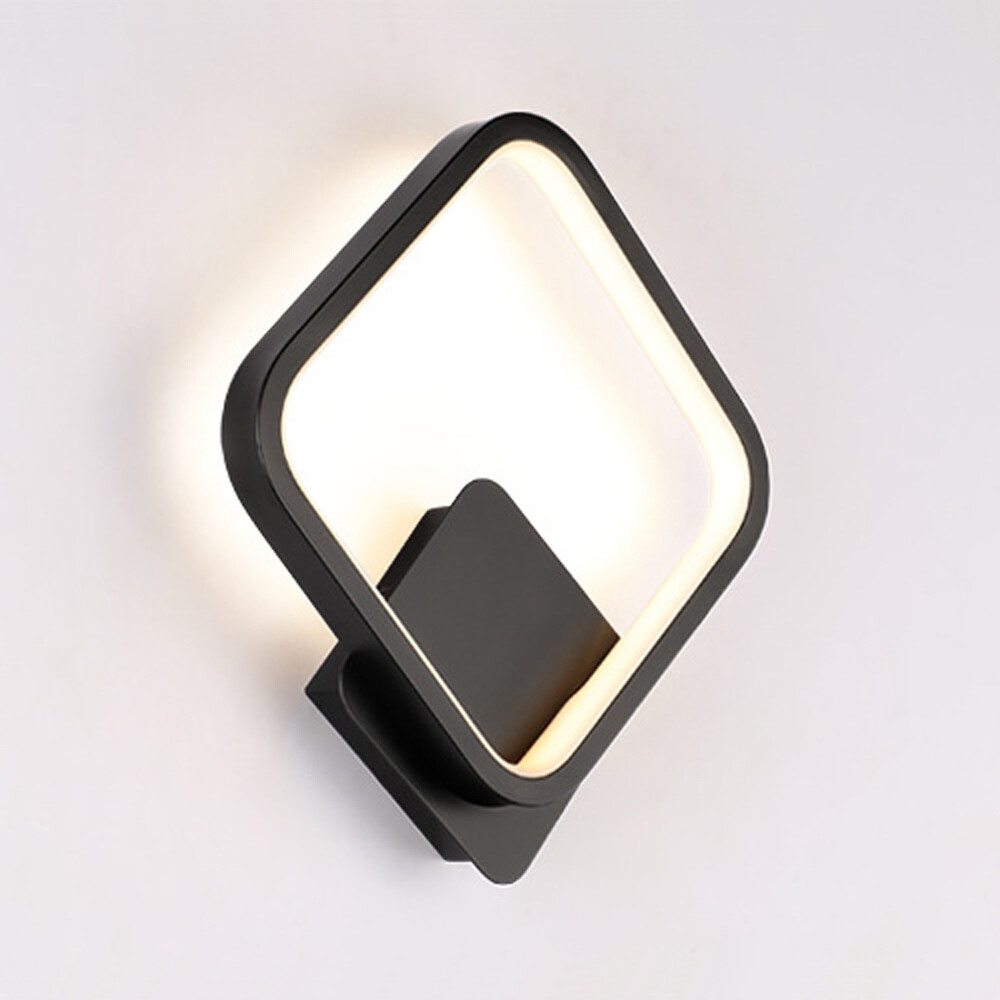 13W LED Wall Sconces Fixture Light Hotel Bedside Hall Indoor Lighting Square New