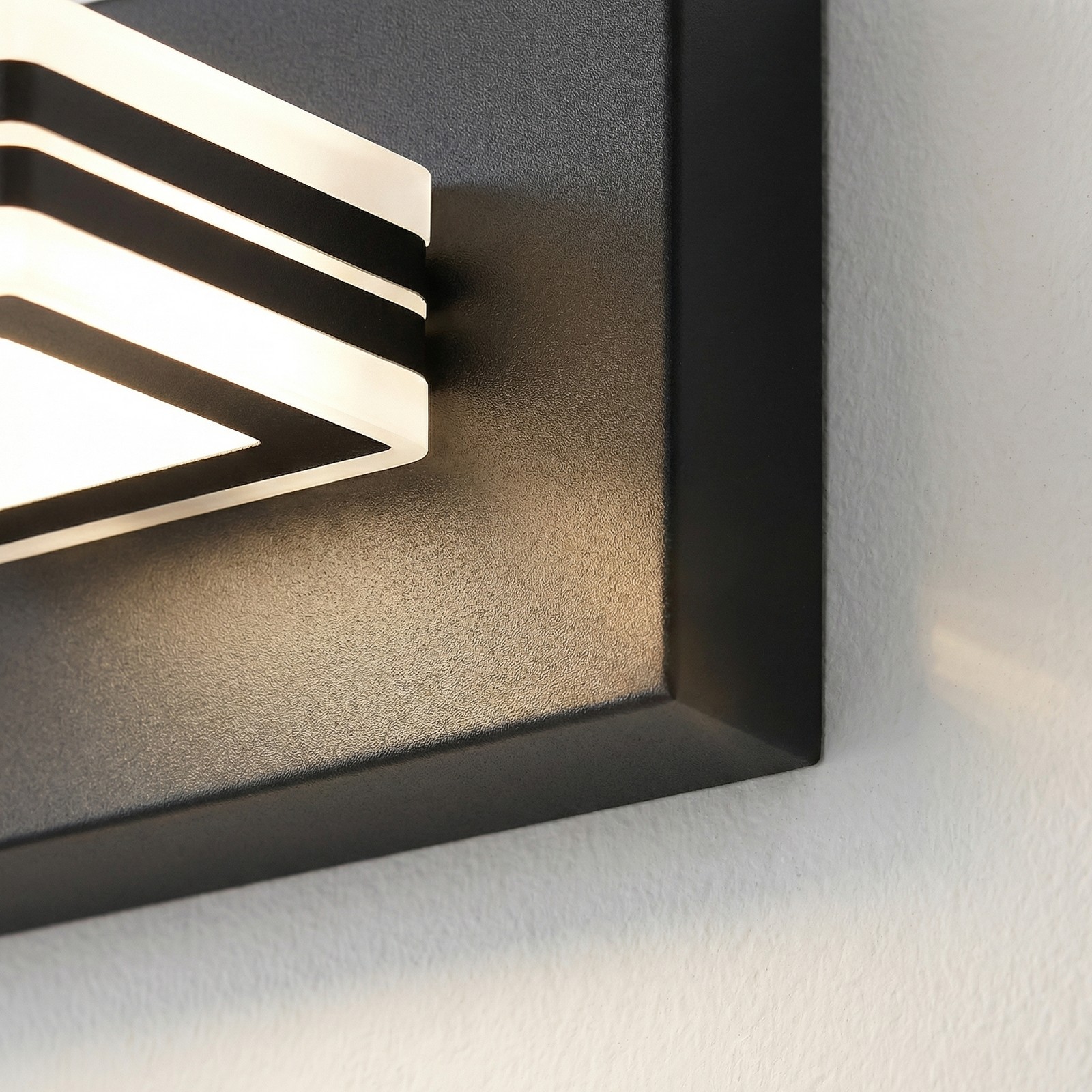 3 Lights 20 Inch LED Black Modern Vanity Light Bathroom Mirror Wall Lamp Fixture