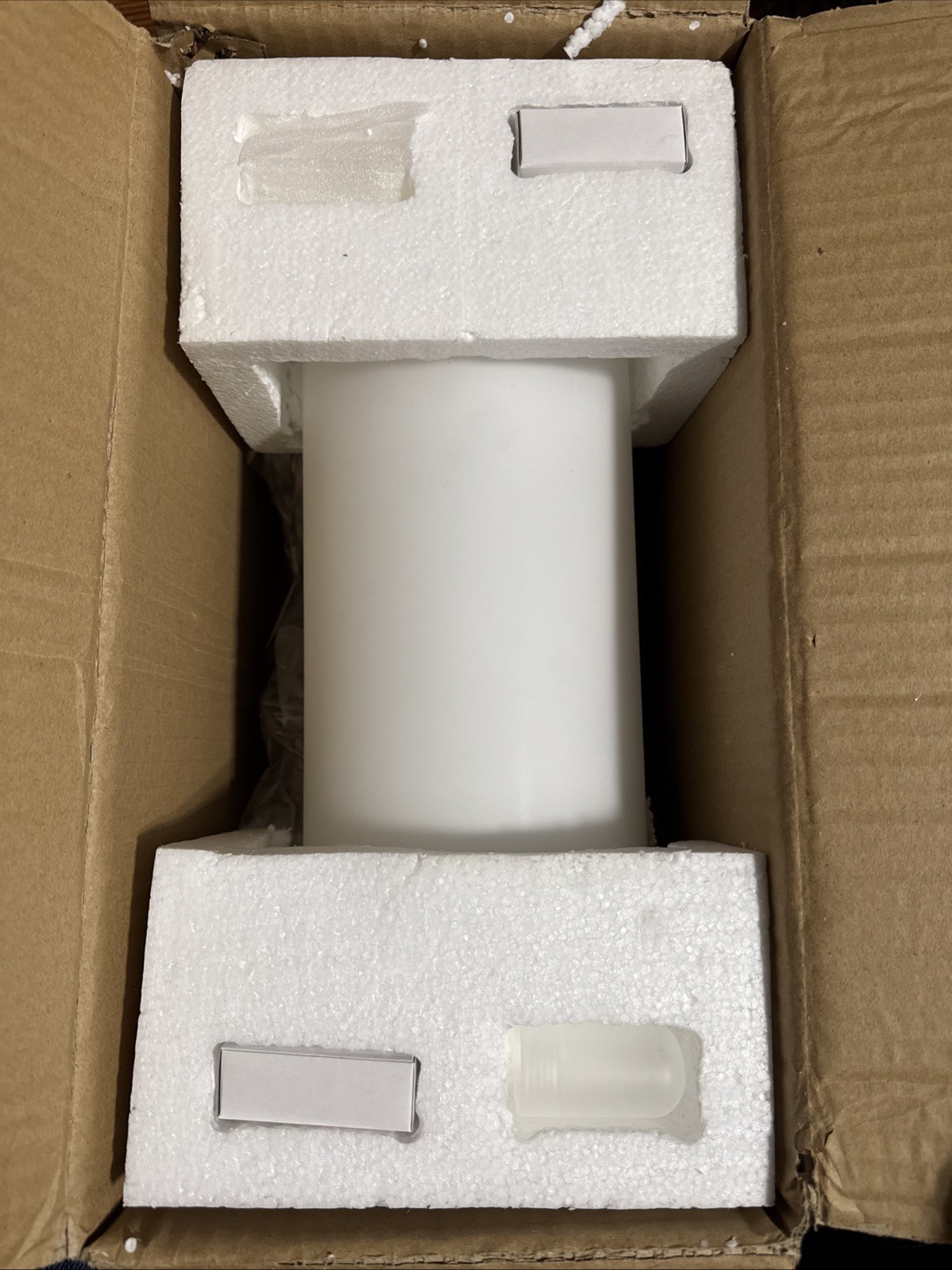 Sonneman Ovulo Tall Sconce 1722.04 Double Light Wall Fixture Satin Silver