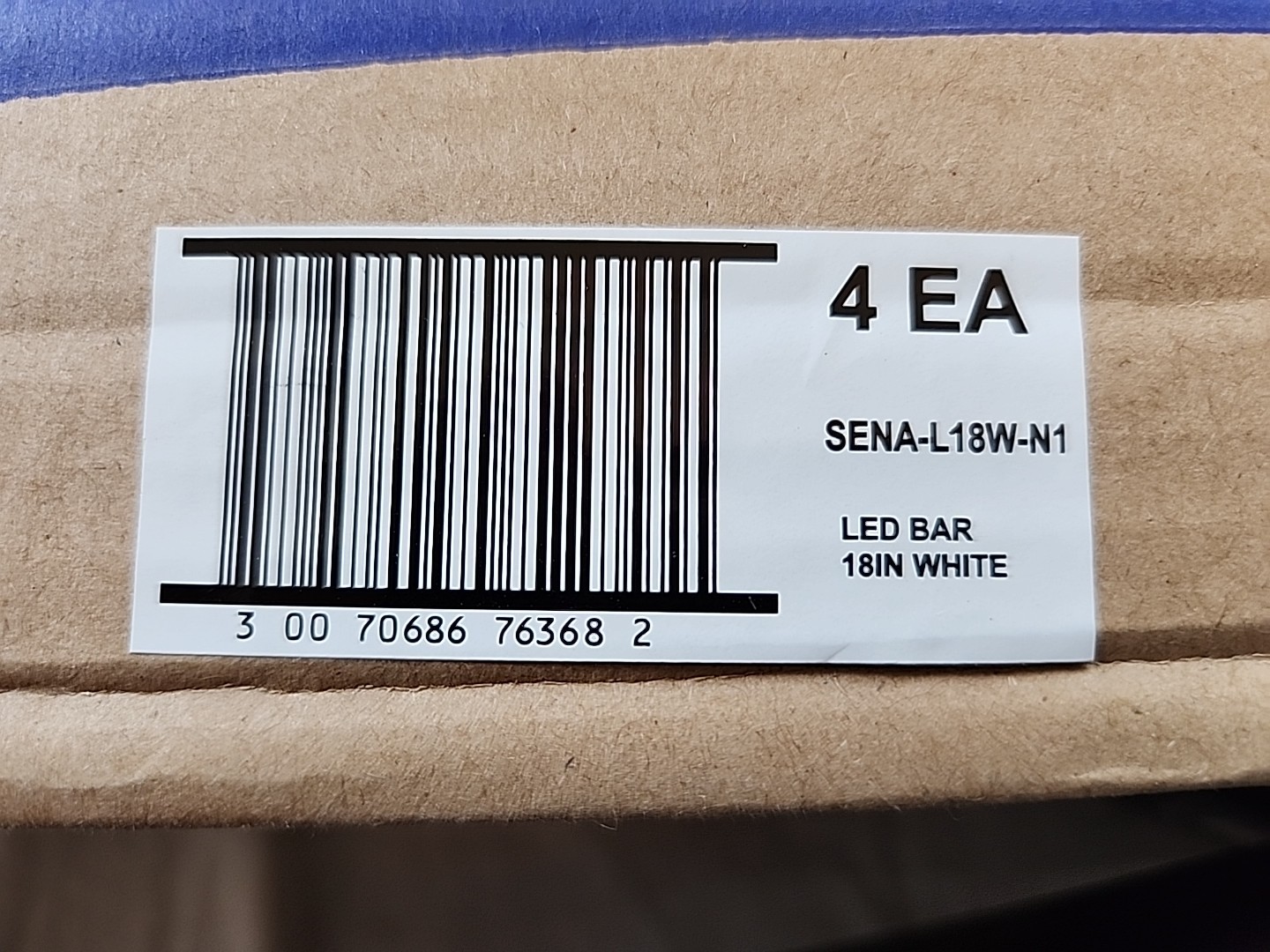 4 AmerTac Westek SENA-L18W-N1 Under Cabinet LED 1056 Lumens 10W Warm Light 3000K