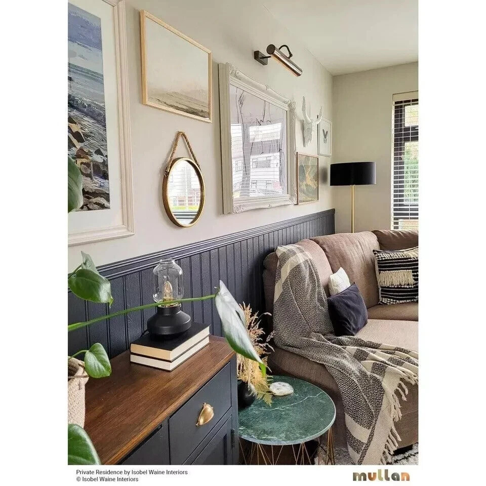 Elle Picture Light Vintage Antique Picture Wall Light / Solid Brass