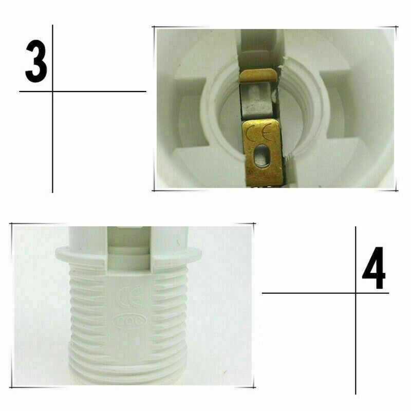 Socket Light Fittings SES E14 Bulb Screw Small Lamp Holder Edison Lampshade