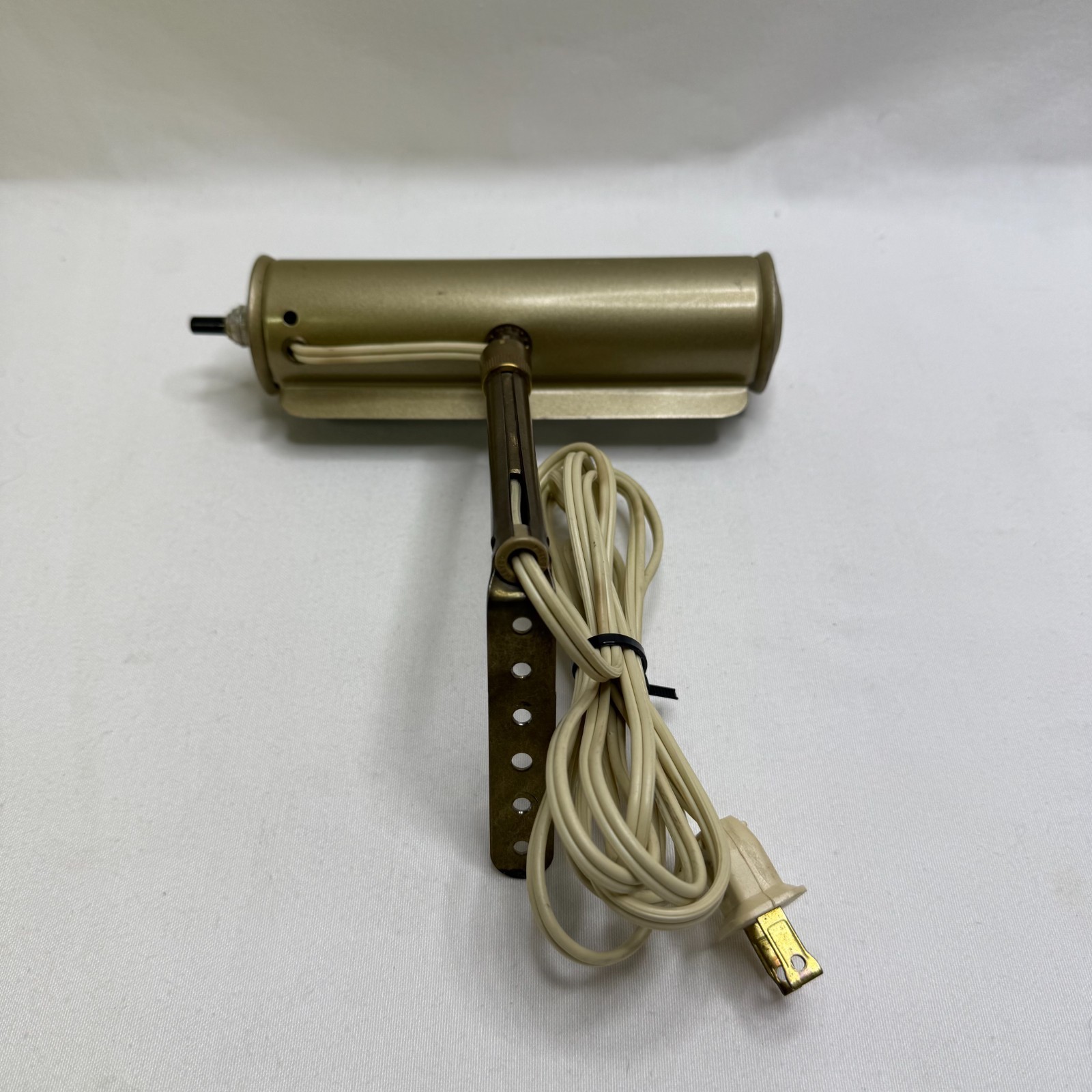VTG Style Brass/Gold Toned Wall Picture Art Lights Sconce 7″ Working