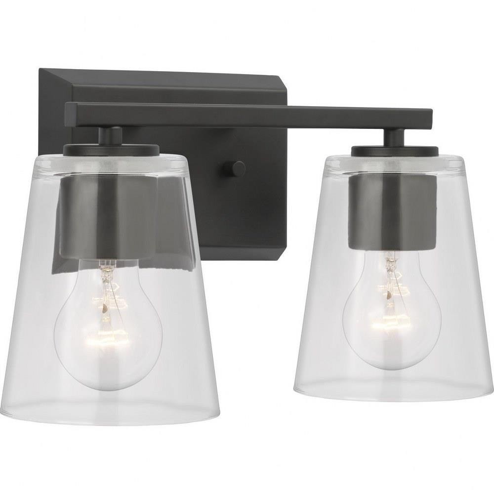 2 Light Bath Vanity In Contemporary Style-7.5 Inches Tall and 6.25 Inches