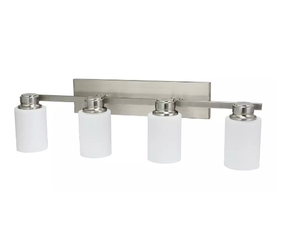 QRL MISENO ML Series 60 W 4 Medium E-26 | Brushed Nickel | FLVL1004BN | 9205189