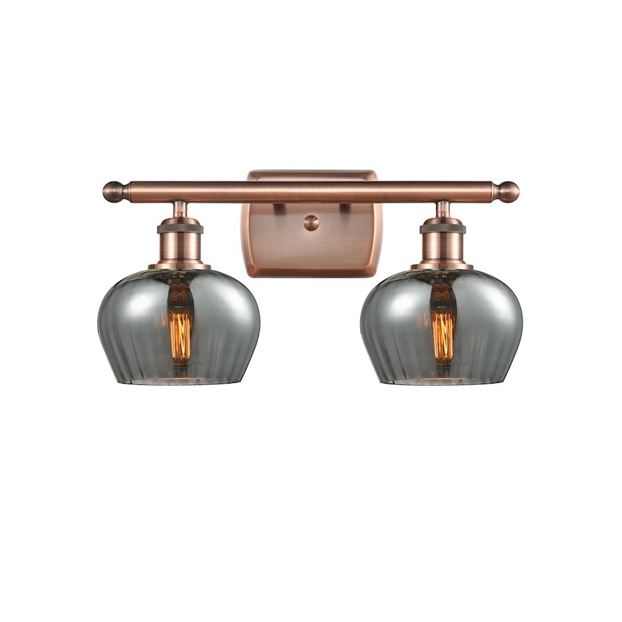 Innovations 1W 41-L X-Large Cone 1-Lt Sconce, A Copper/White – 515-1W-AC-G41-L