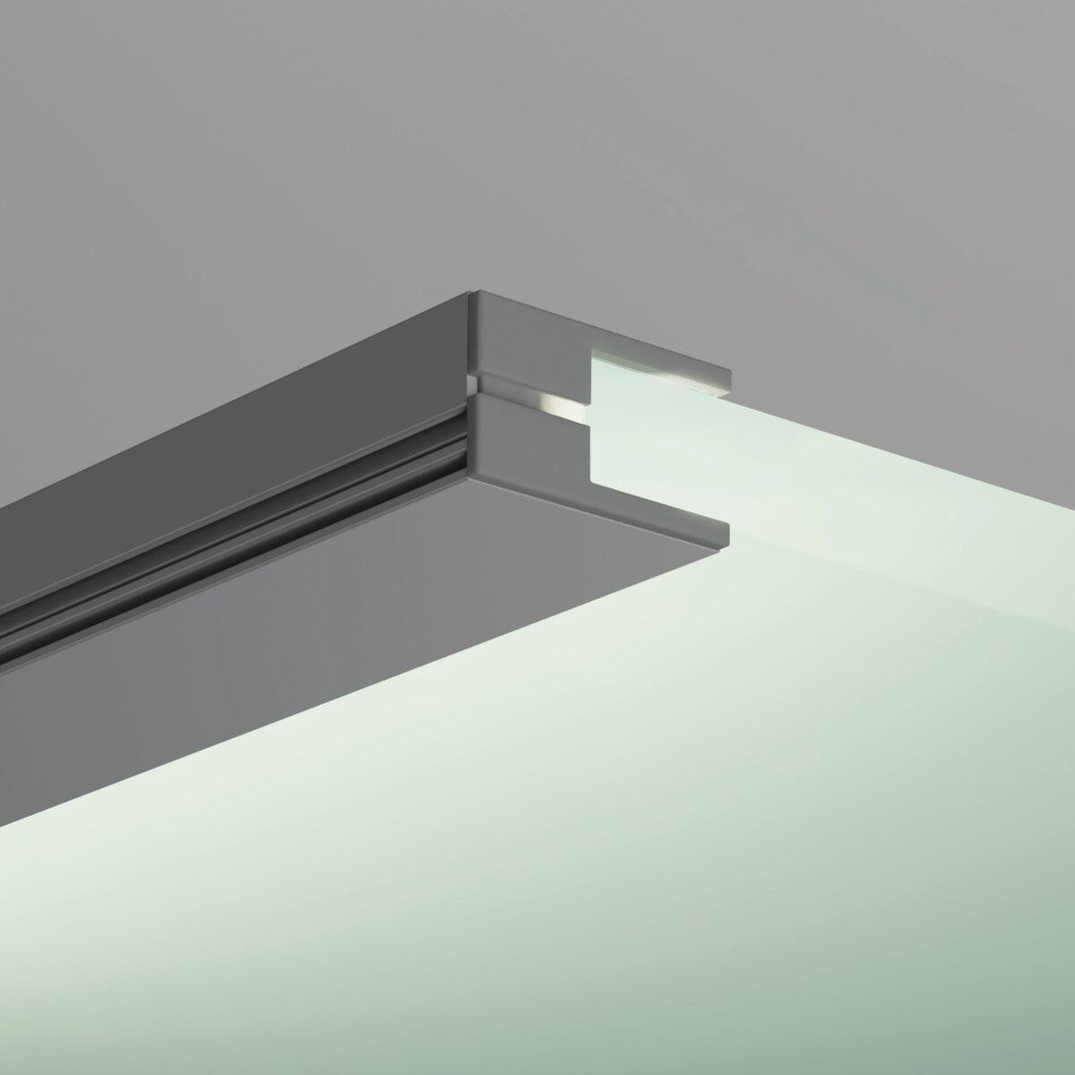 Wired4Signs LED Channel Extrusion Klus KRAV-810 Edge-lit Glass Panels Aluminum