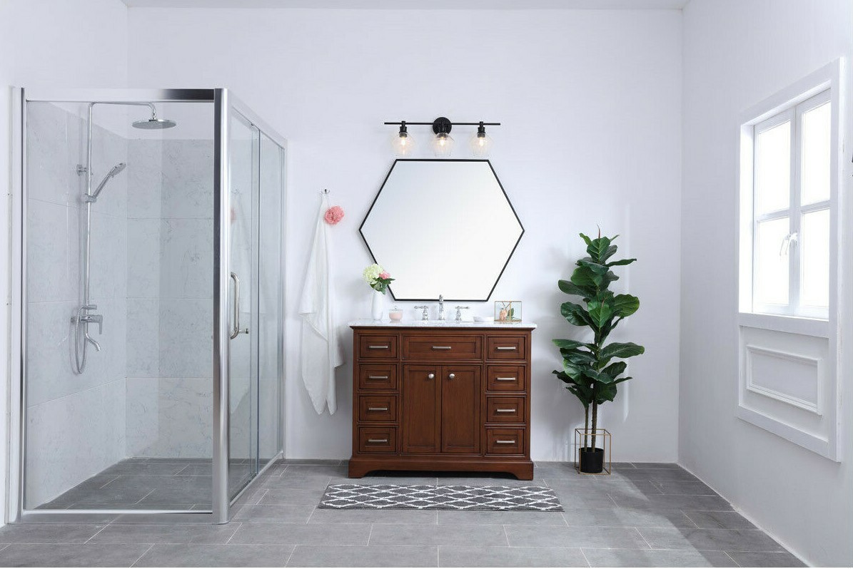 Dining Room Bedroom Bathroom Vanity Wall Sconce Light Fixture Glass Shades Black