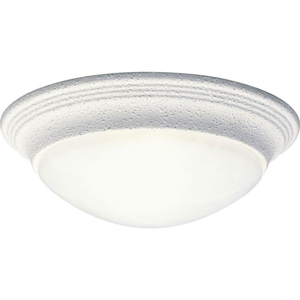 Alabaster Glass – Close-to-Ceiling Light – 1 Light – Bowl Shade in Transitional
