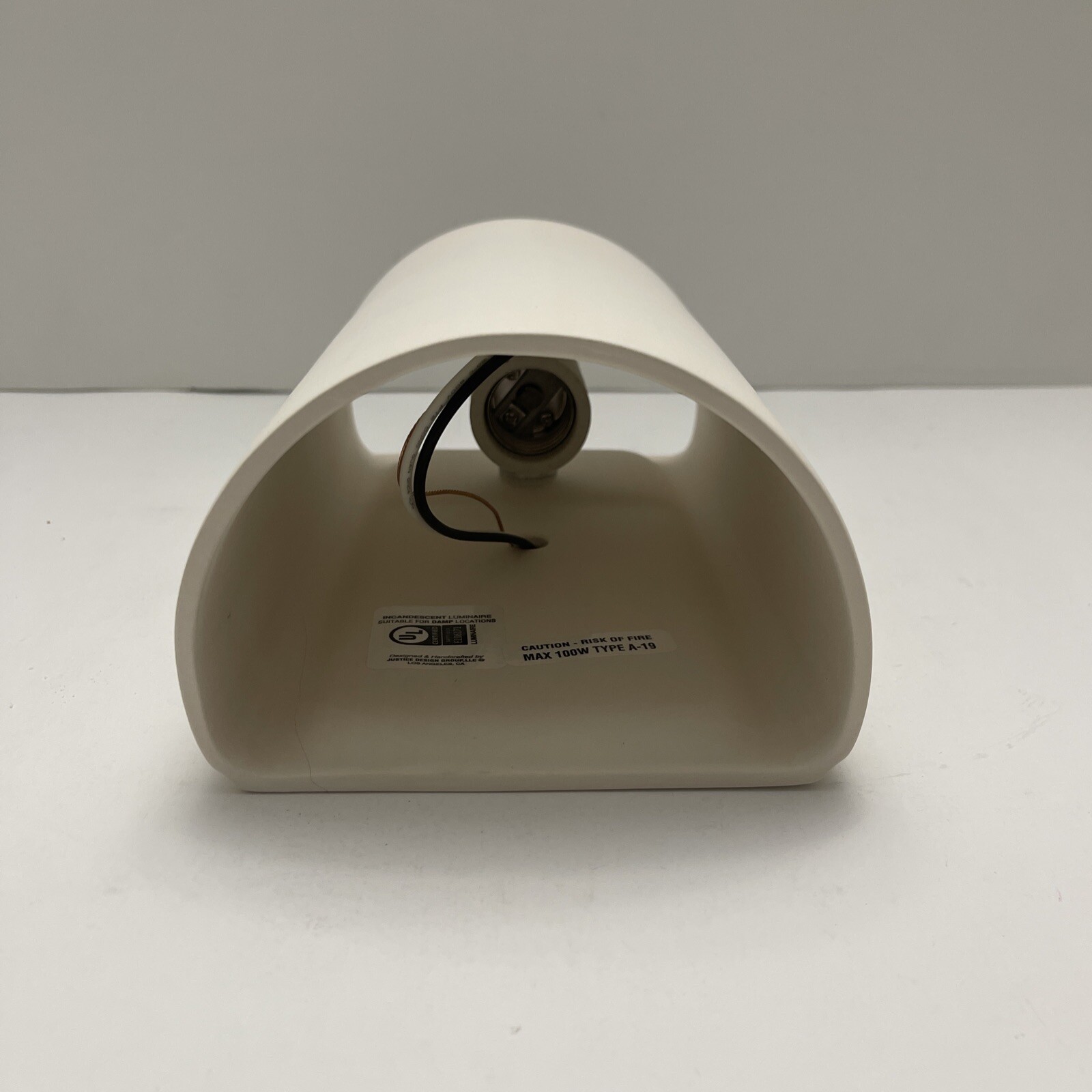 Justice Design Group Ceramic CER-5945-BIS Matte Wall Mount