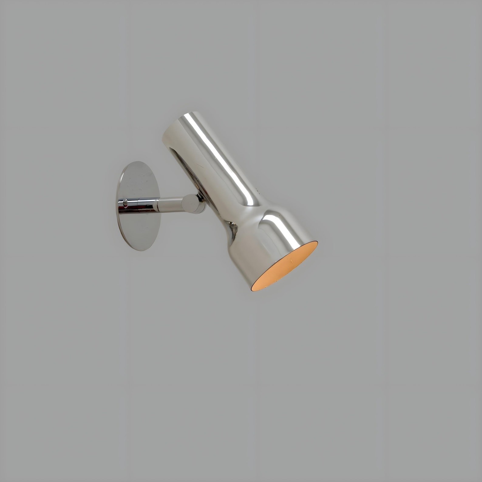 angled wall sconce polished nickel wall sconce indirect light Chrome Wall Sconce