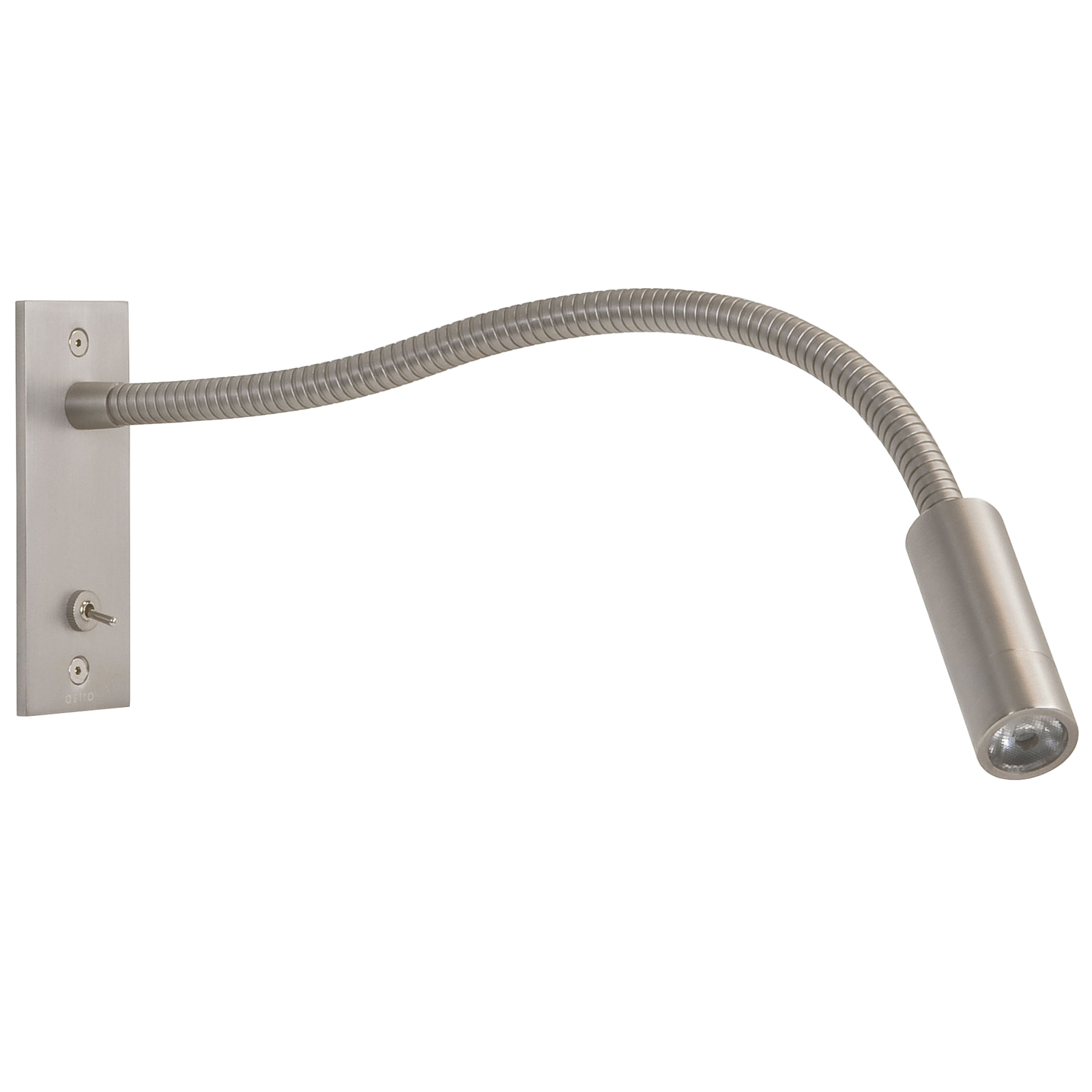 Flexible Pipe LED Swivel Wall Lamp Fixture Bedroom Bedside Reading Light Switch
