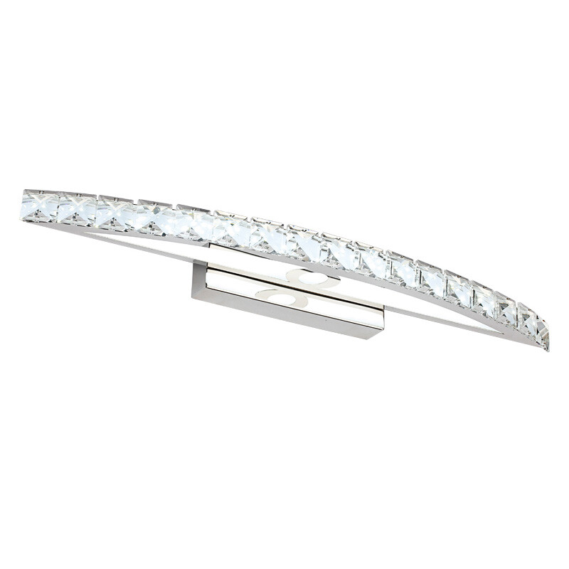 LED SMD Wall Sconce Lamp Crystal Makeup Mirror Front Light Fixture Bathroom Shop