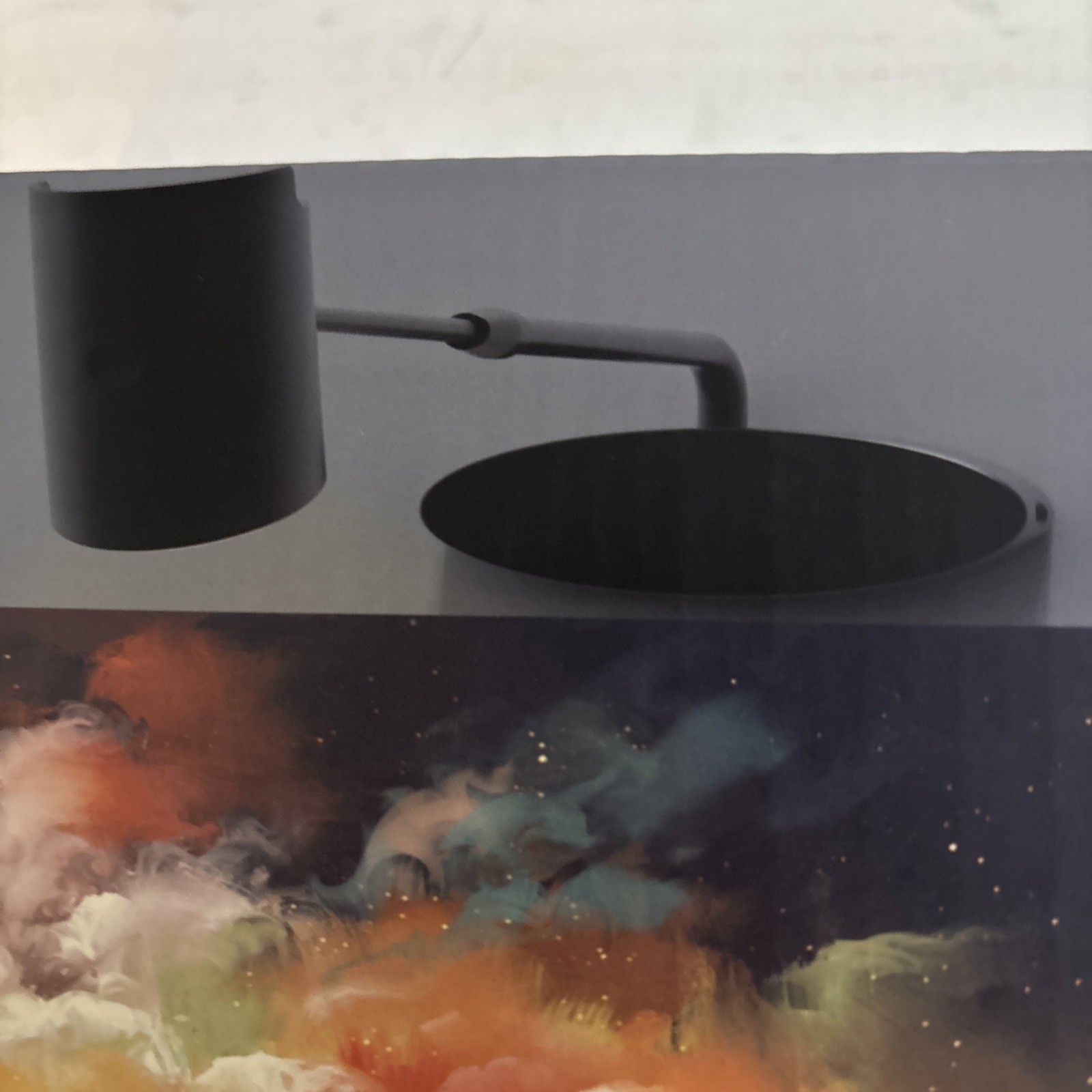 Picture Light for Wall with Retractable Arm, Rotatable Indoor Spotlight