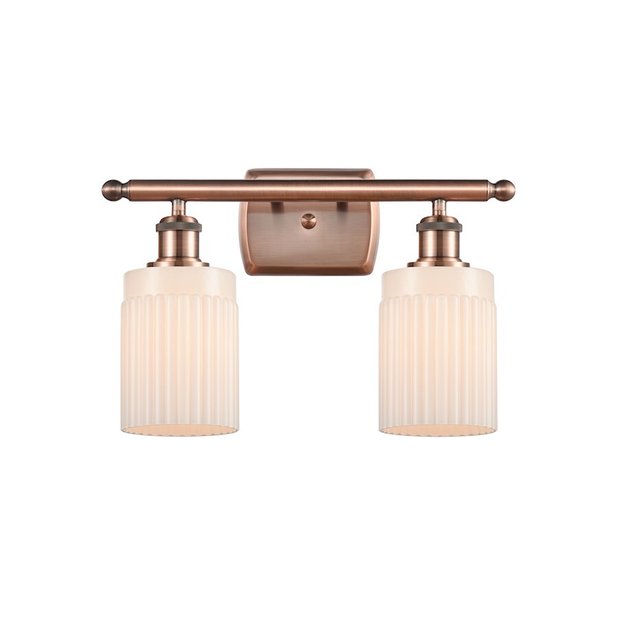 Innovations 1W 171 Fulton 1 Light Sconce, A Copper/M White – 515-1W-AC-G171
