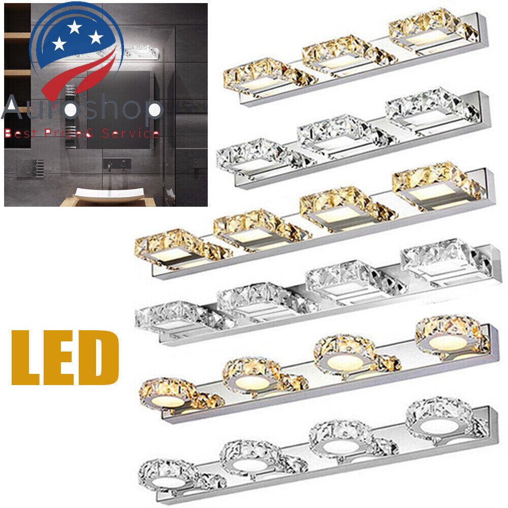 Modern Bathroom Front Mirror Vanity LED Light Toilet Wall Lamp Fixture US