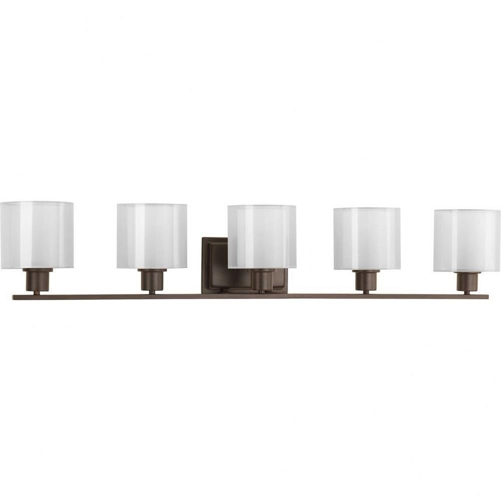 5 Light in New Traditional and Transitional style – 41.5 Inches wide by 7.38