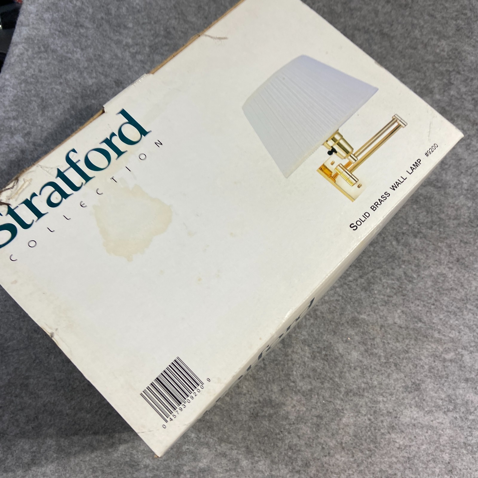 DANA LIGHTING SWING ARM SOLID BRASS WALL LAMP STRATFORD COLLECTION- NIB