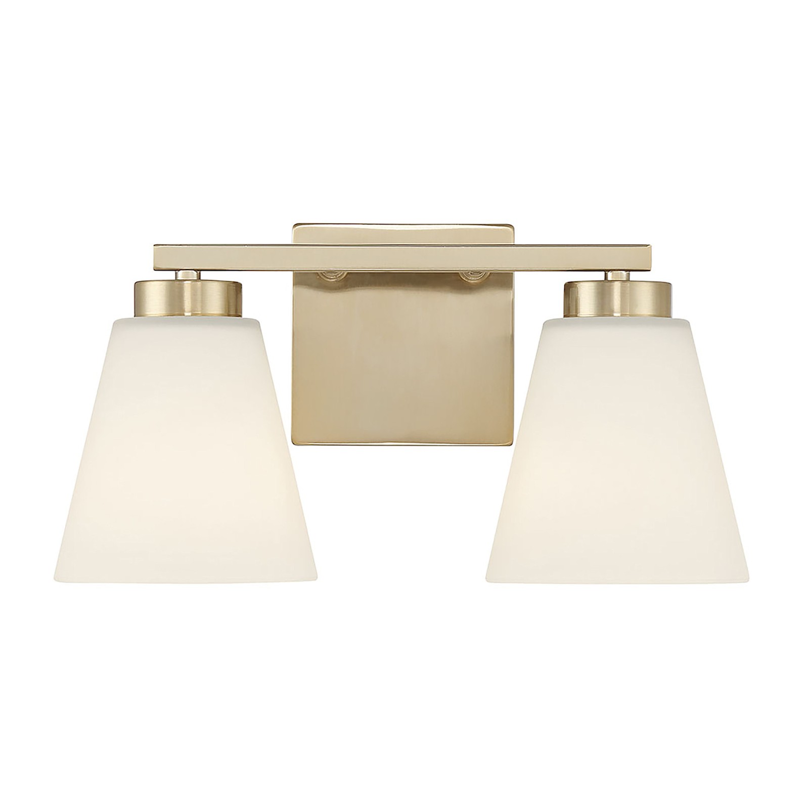 Millennium Lighting 64002-WG Strayhan 2 Light 13″W Vanity Light – Gold