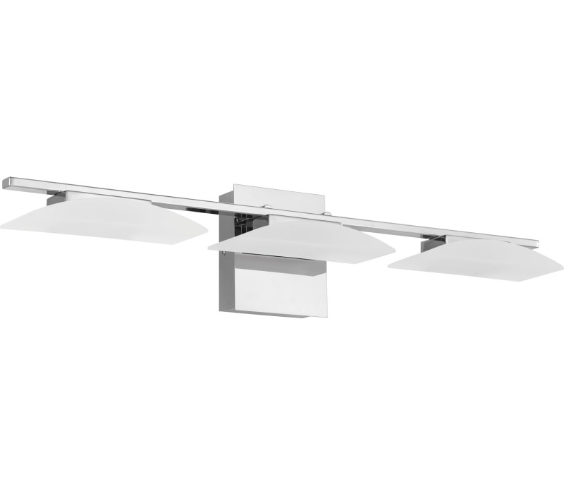 EGLO 204042A Metrass Vanity 3-Light LED 20.7 Total Watts, Chrome