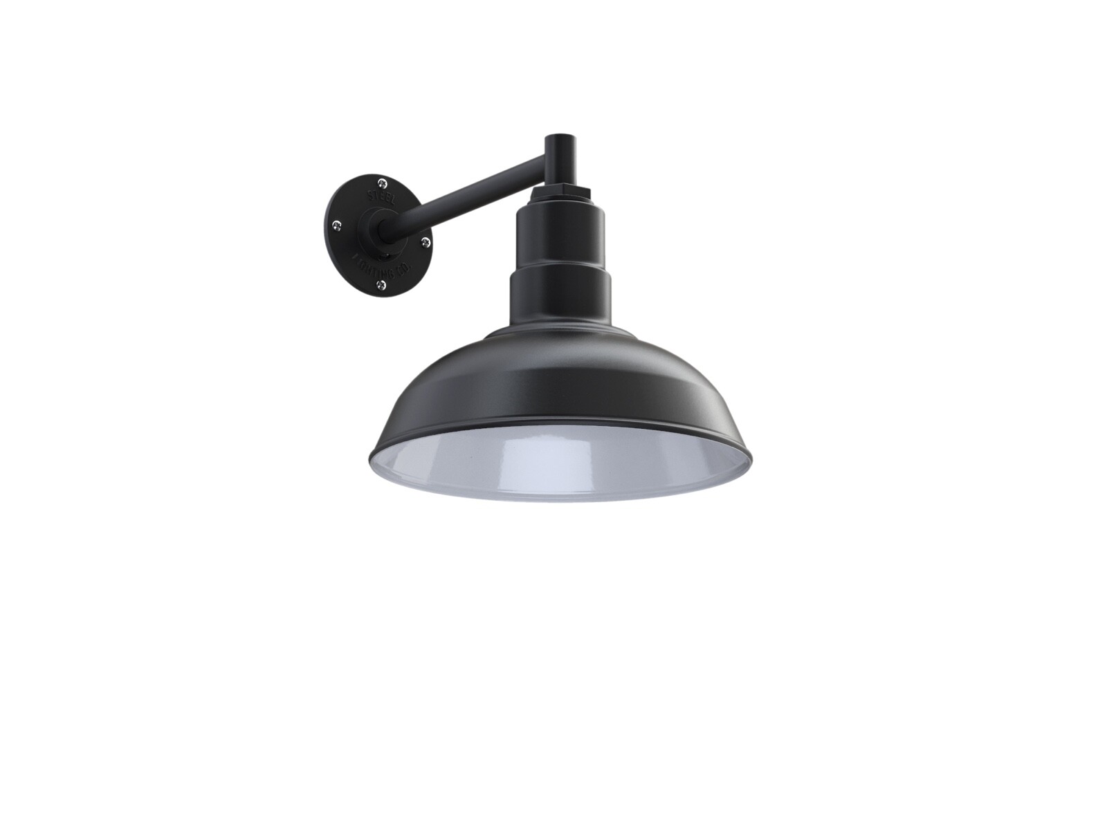 The Westchester Straight Arm Barn Light
