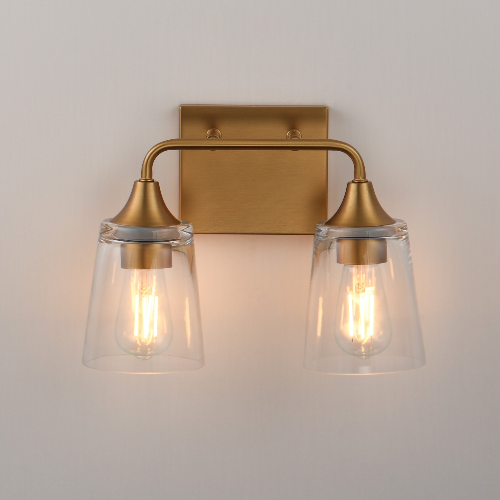 Maxim 12882 Hudson 2 Light 13″W Vanity Light – Nickel