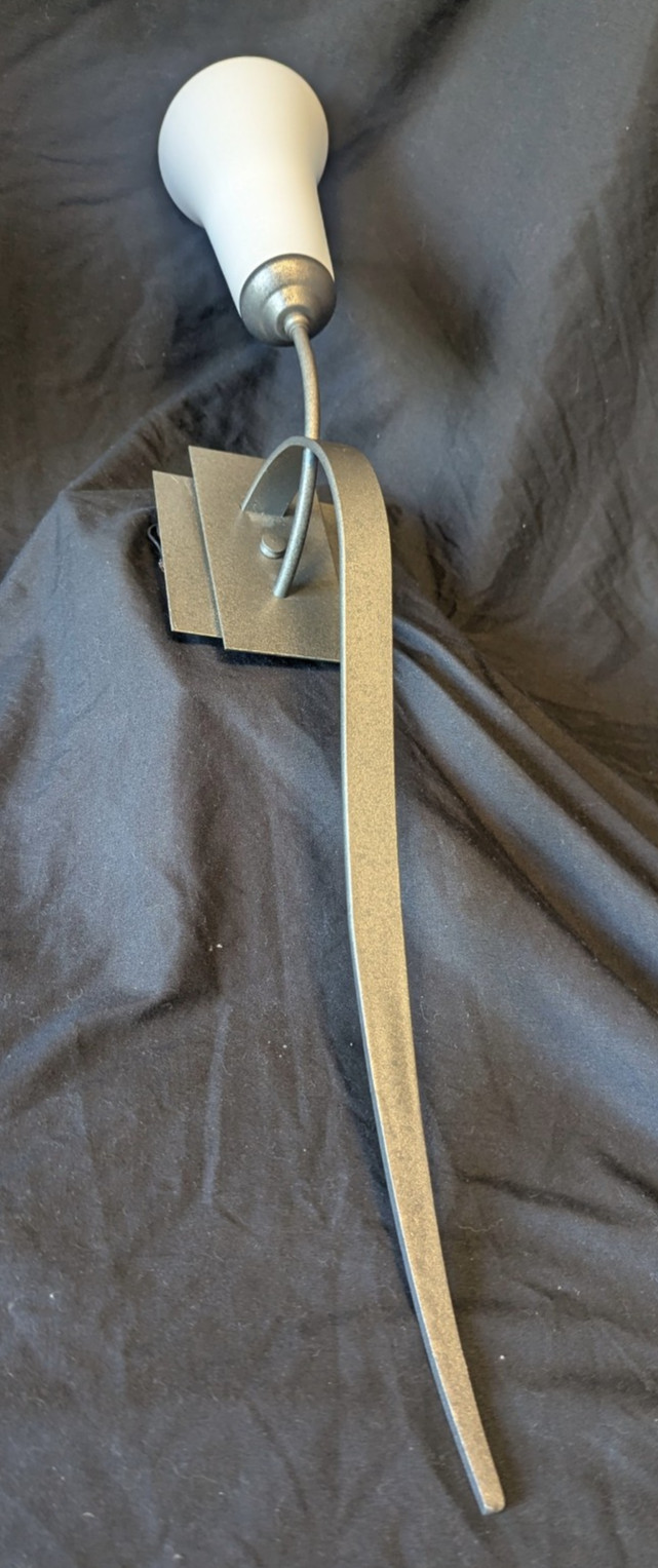 Hubbardton Forge Sweeping Taper Light Wall Sconce Iron Made in USA