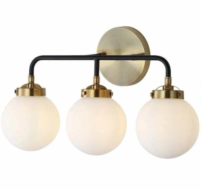 JONATHAN Y Lighting JYL9058B 3-Light 22″W LED Bathroom Vanity Light