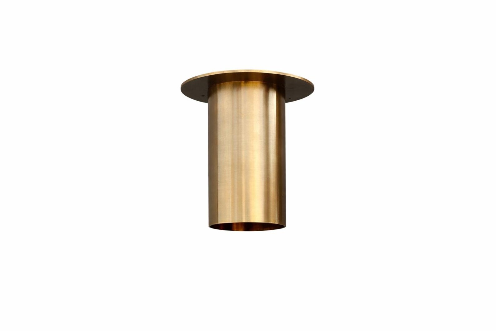 Handmade Brass Ceiling Spotlight | Mid Century Modern Flush Mount